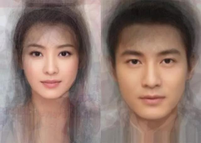 中国人的平均脸(通过人工智能对图像数据进行运算后得出的平均值)